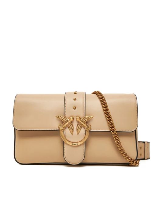 LOVE ONE CLASSIC PINKO | 104524.A0QOC50Q BEIGE-GR-ANT.G